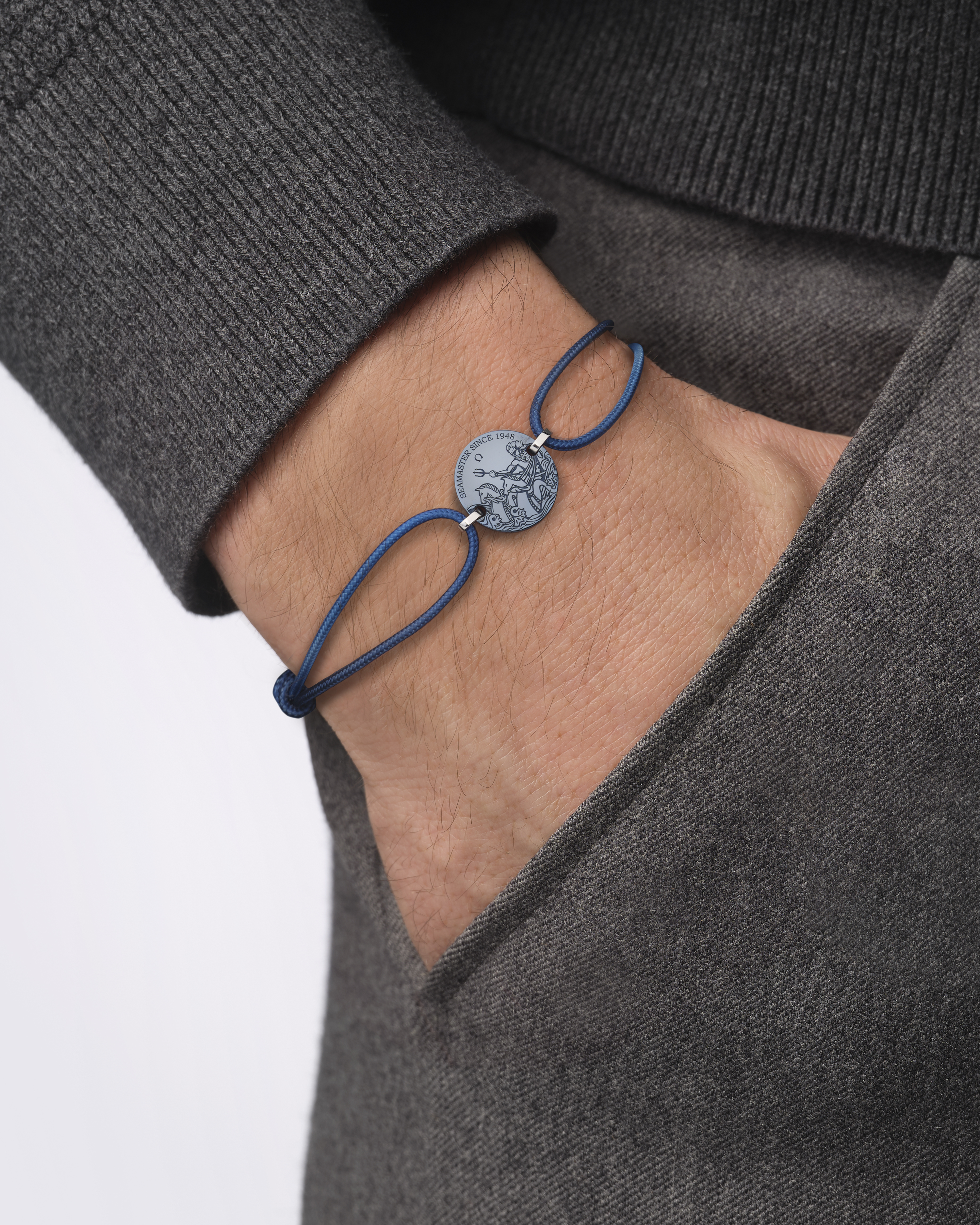 海马系列 手链, 绳带, 精钢 - B607ST0000105 - 影像 2