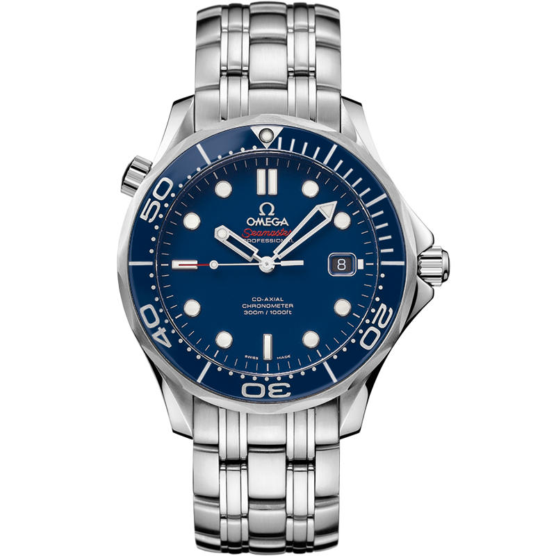 海马系列 300米潜水表 41毫米, 精钢表壳 搭配 精钢表链 - 212.30.41.20.03.001 - 影像 1