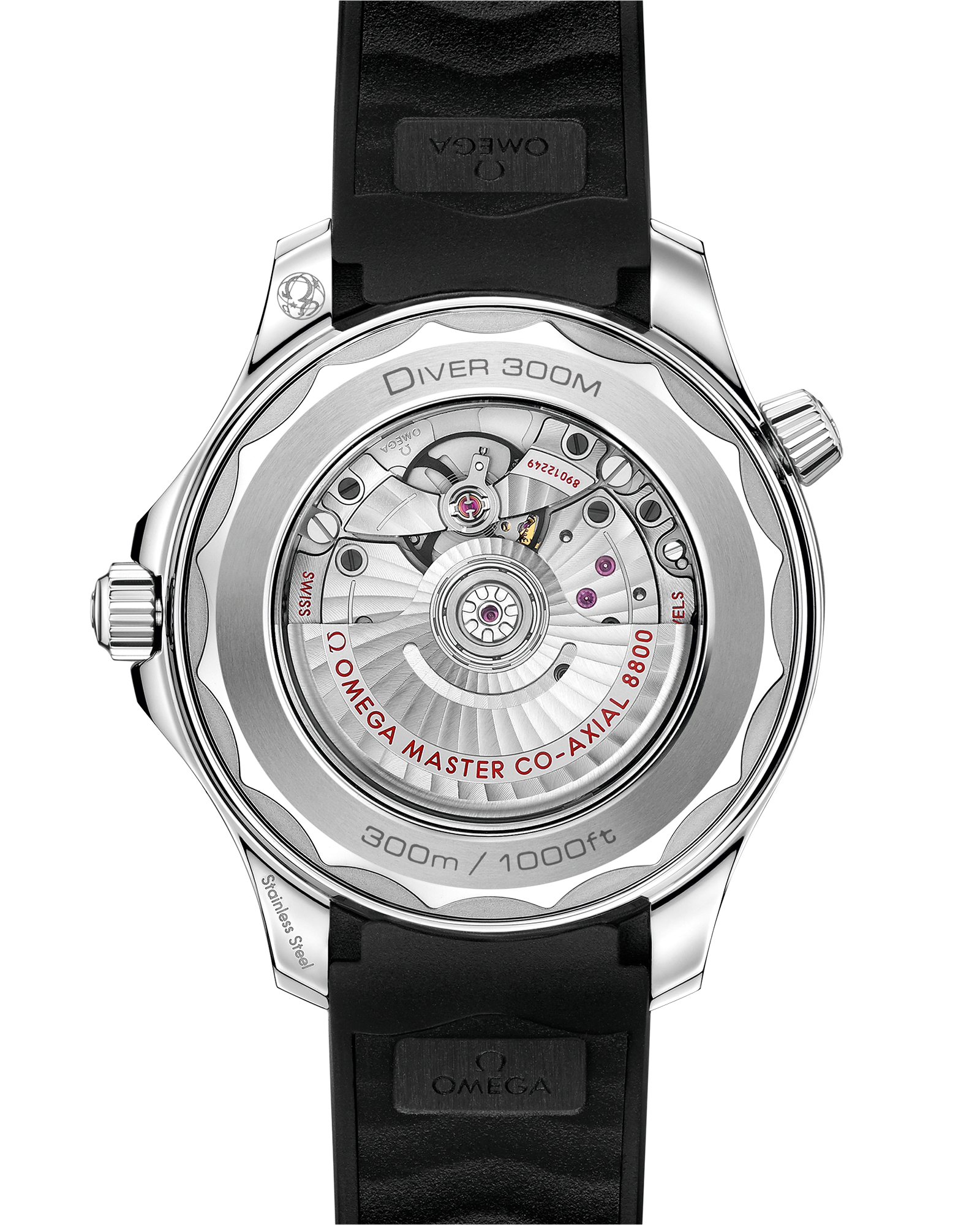 海马系列 300米潜水表 42毫米, 精钢表壳 搭配 橡胶表带 - 210.32.42.20.04.001 - 影像 2