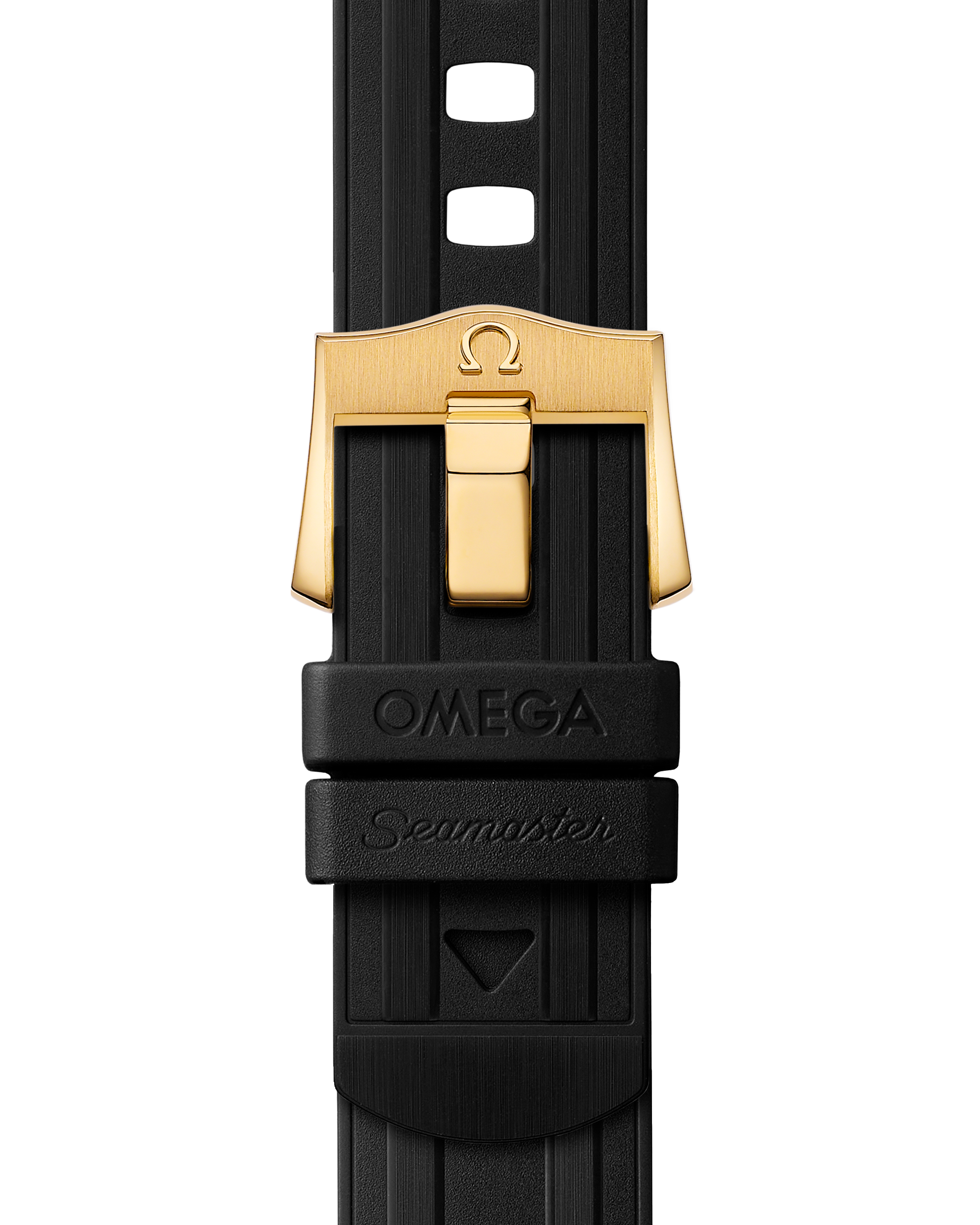 海马系列 300米潜水表 42毫米, 黄色18 k金表壳 搭配 橡胶表带 - 210.62.42.20.01.001 - 影像 3