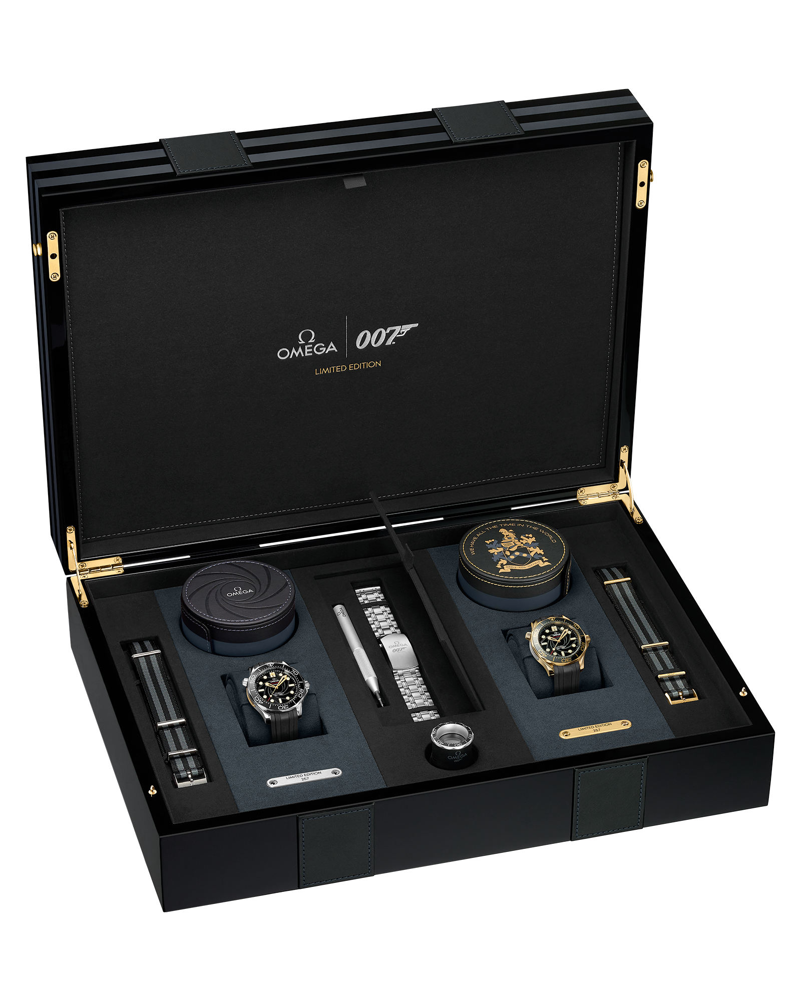 海马系列 300米潜水表 42毫米, 黄色18 k金表壳 搭配 橡胶表带 - 210.62.42.20.01.001 - 影像 4