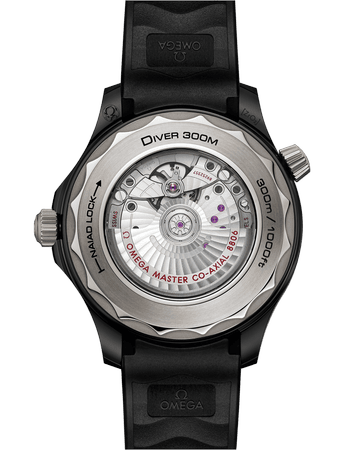 海马系列 300米潜水表 43.5毫米, 黑色陶瓷表壳 搭配 橡胶表带 - 210.92.44.20.01.001 - 影像 2