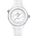 海马<span class="nowrap">系列</span> 43.5毫米, 白色陶瓷-钛金属表壳 搭配 橡胶表带 - 52292442004002