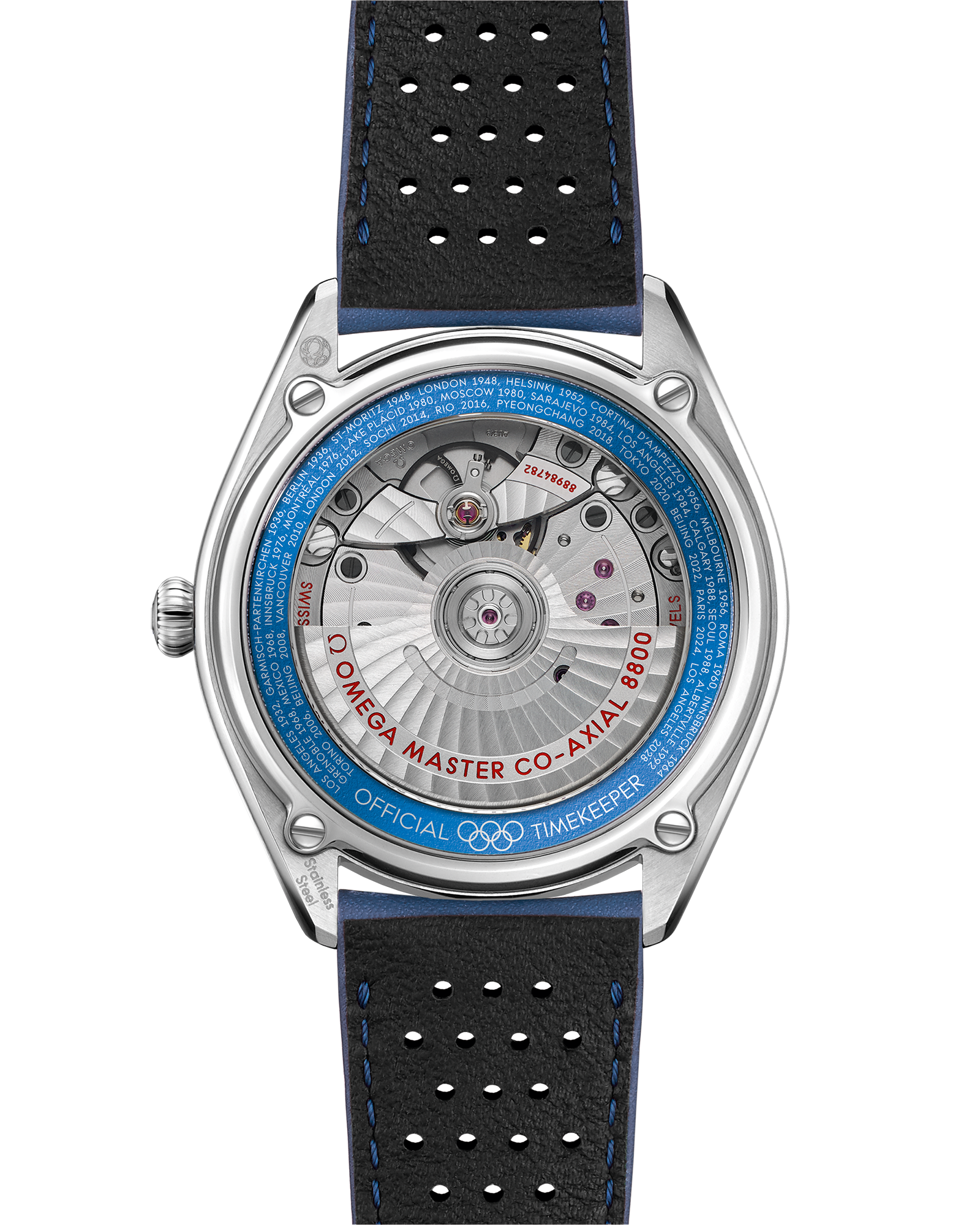 海马系列 奥运会正式计时 39.5毫米, 精钢表壳 搭配 皮表带 - 522.32.40.20.01.001 - 影像 2