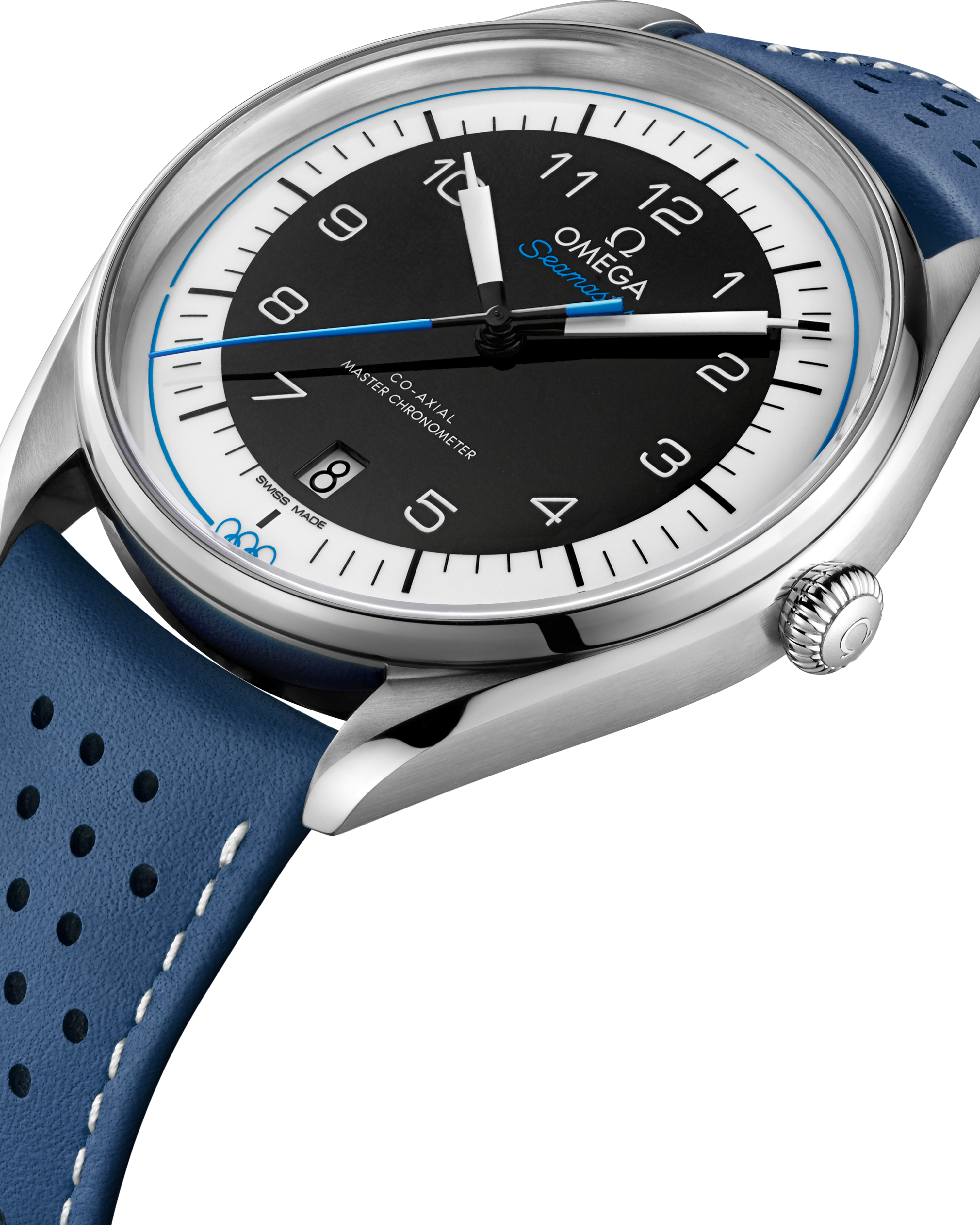 海马系列 奥运会正式计时 39.5毫米, 精钢表壳 搭配 皮表带 - 522.32.40.20.01.001 - 影像 3