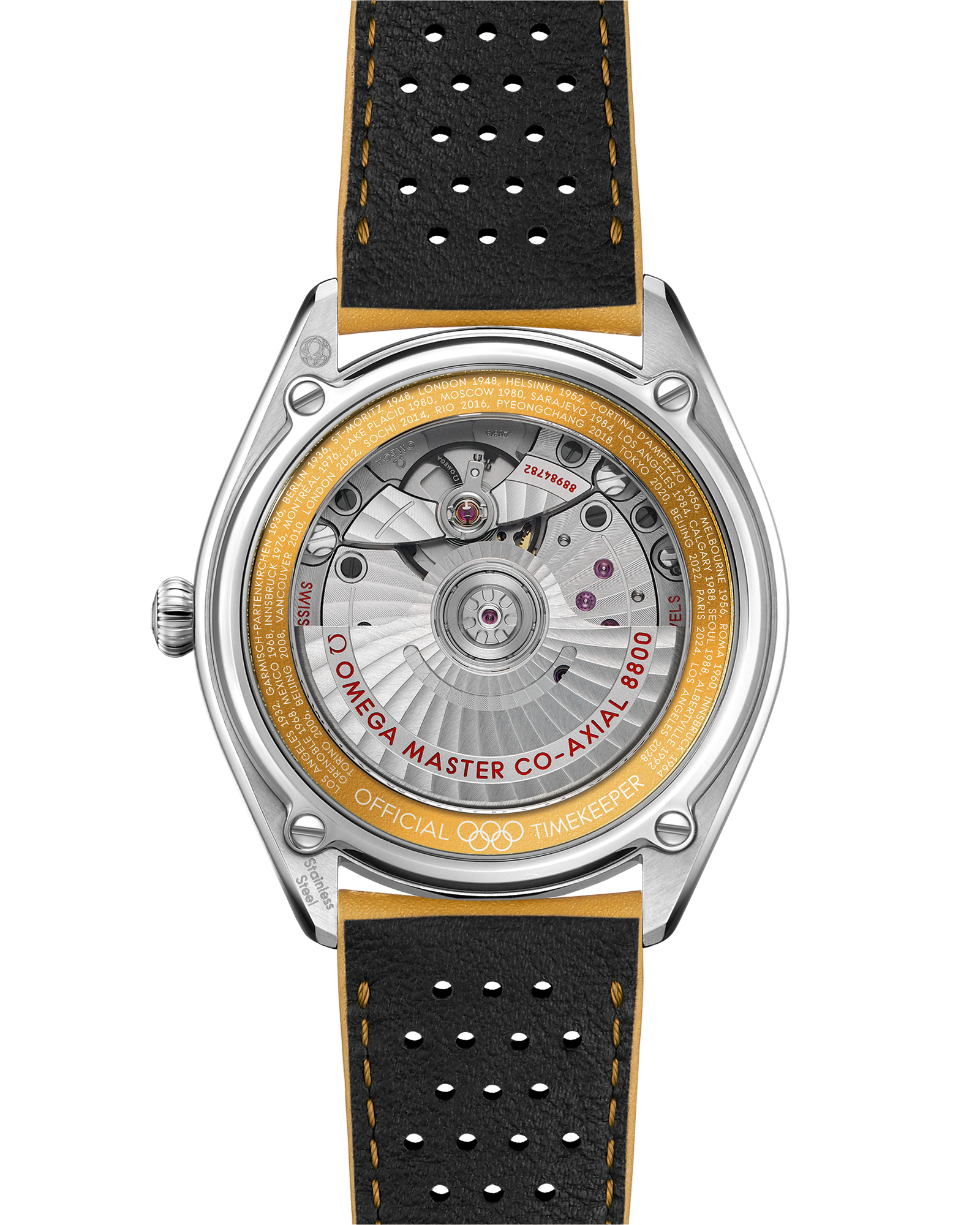 海马系列 奥运会正式计时 39.5毫米, 精钢表壳 搭配 皮表带 - 522.32.40.20.01.002 - 影像 2