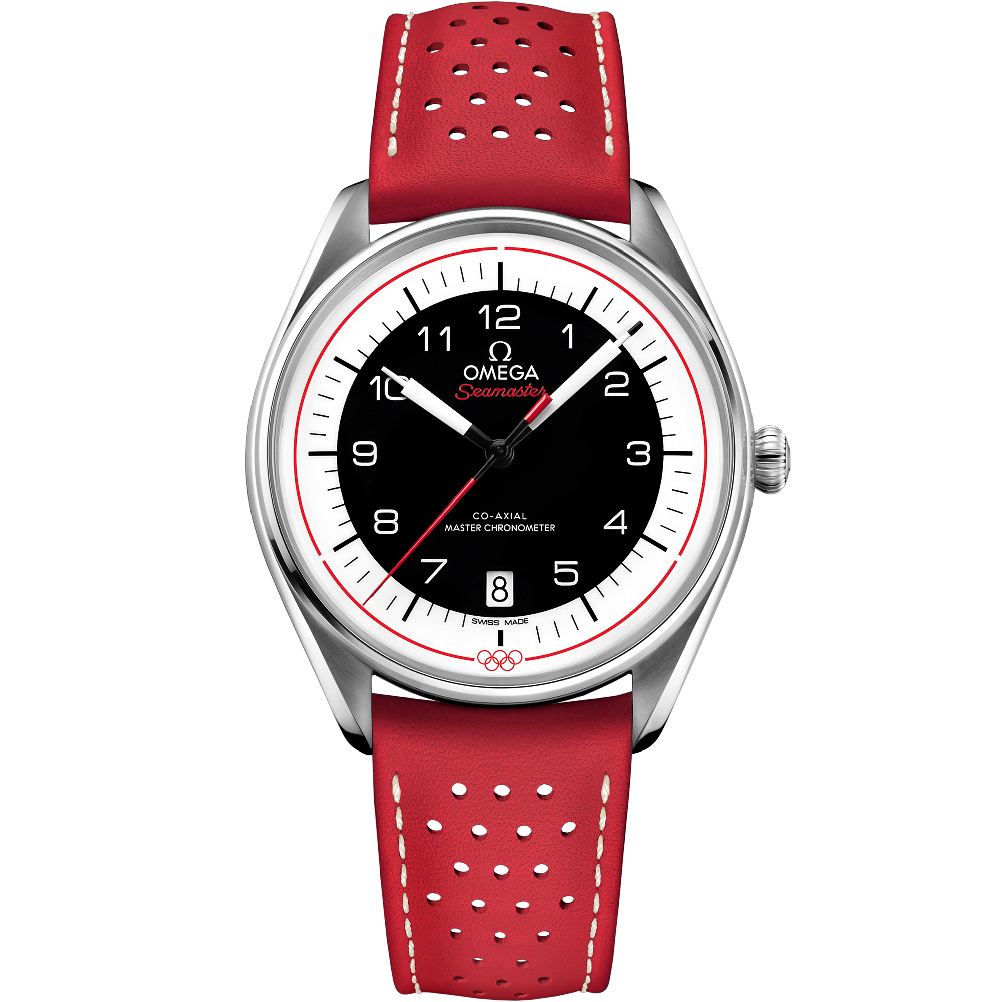 海马系列 奥运会正式计时 39.5毫米, 精钢表壳 搭配 皮表带 - 522.32.40.20.01.004 - 影像 1