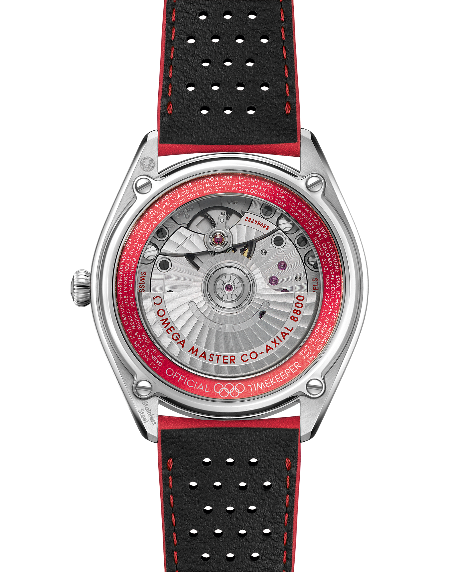 海马系列 奥运会正式计时 39.5毫米, 精钢表壳 搭配 皮表带 - 522.32.40.20.01.004 - 影像 2