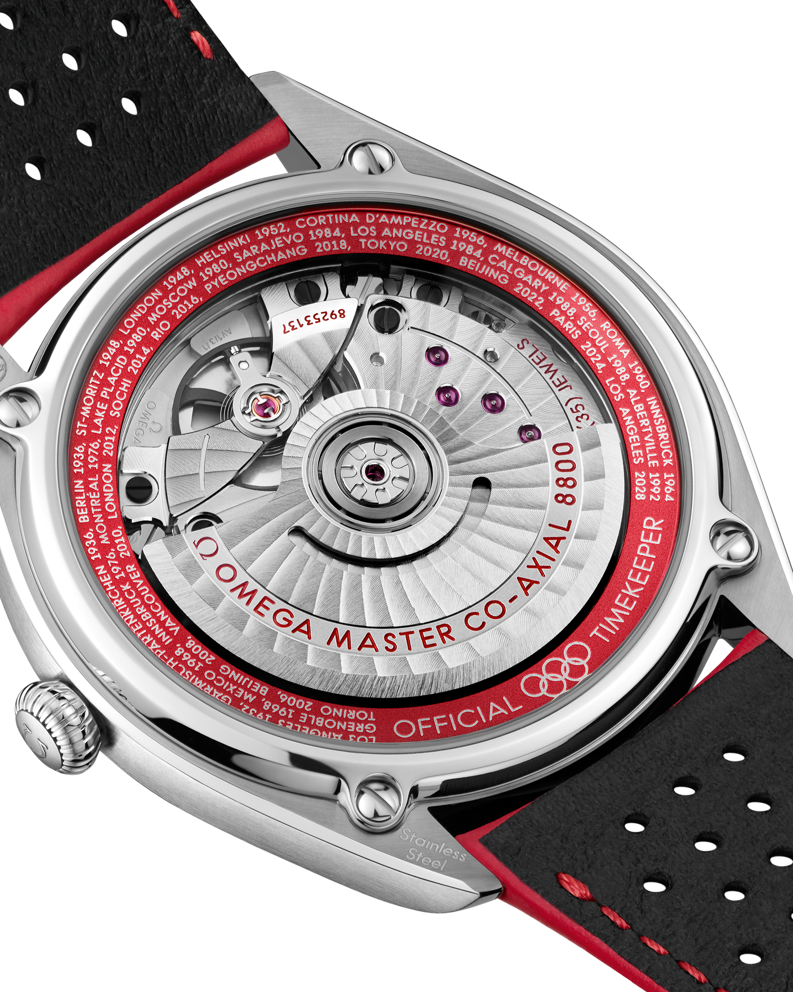 海马系列 奥运会正式计时 39.5毫米, 精钢表壳 搭配 皮表带 - 522.32.40.20.01.004 - 影像 3