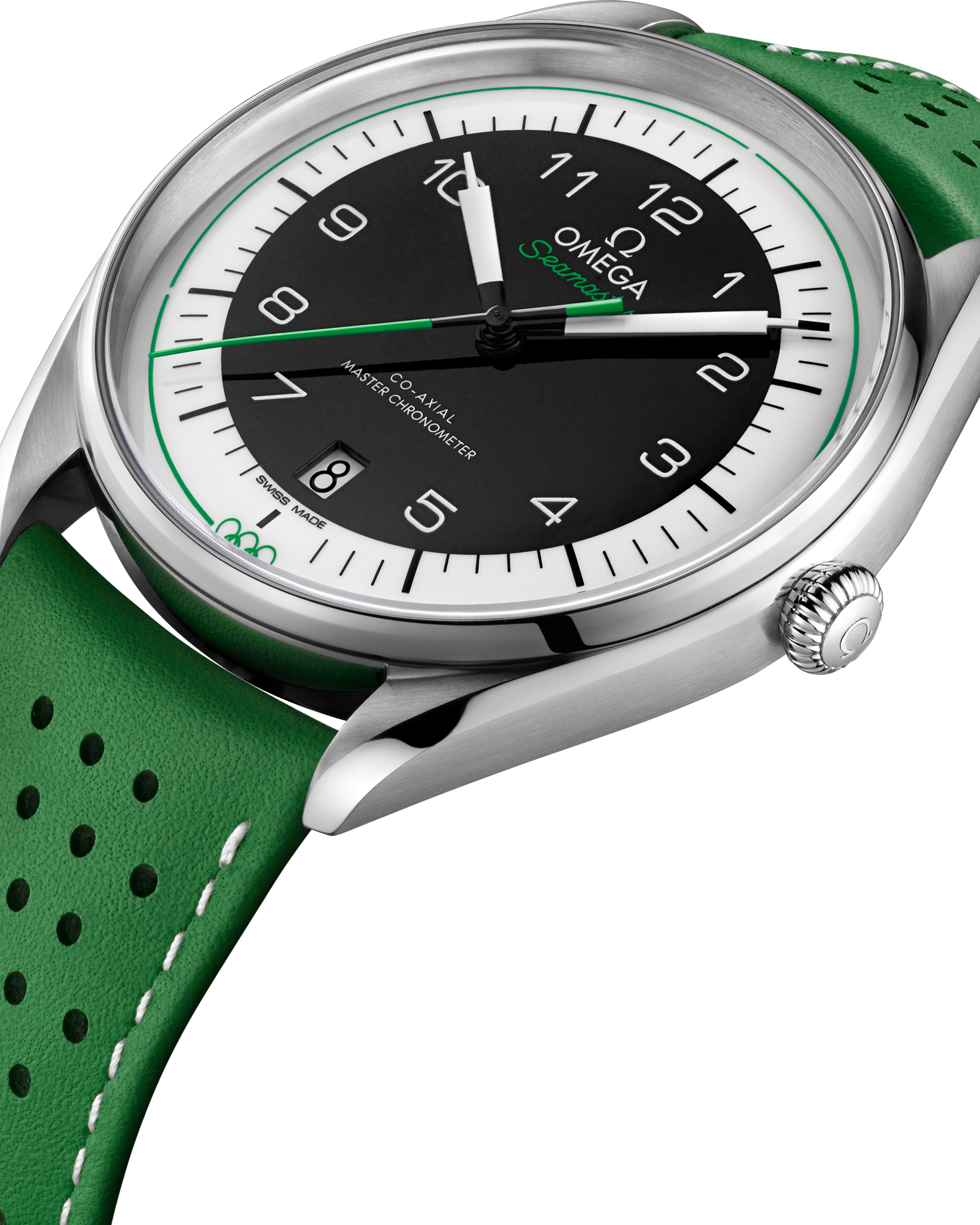 海马系列 奥运会正式计时 39.5毫米, 精钢表壳 搭配 皮表带 - 522.32.40.20.01.005 - 影像 3