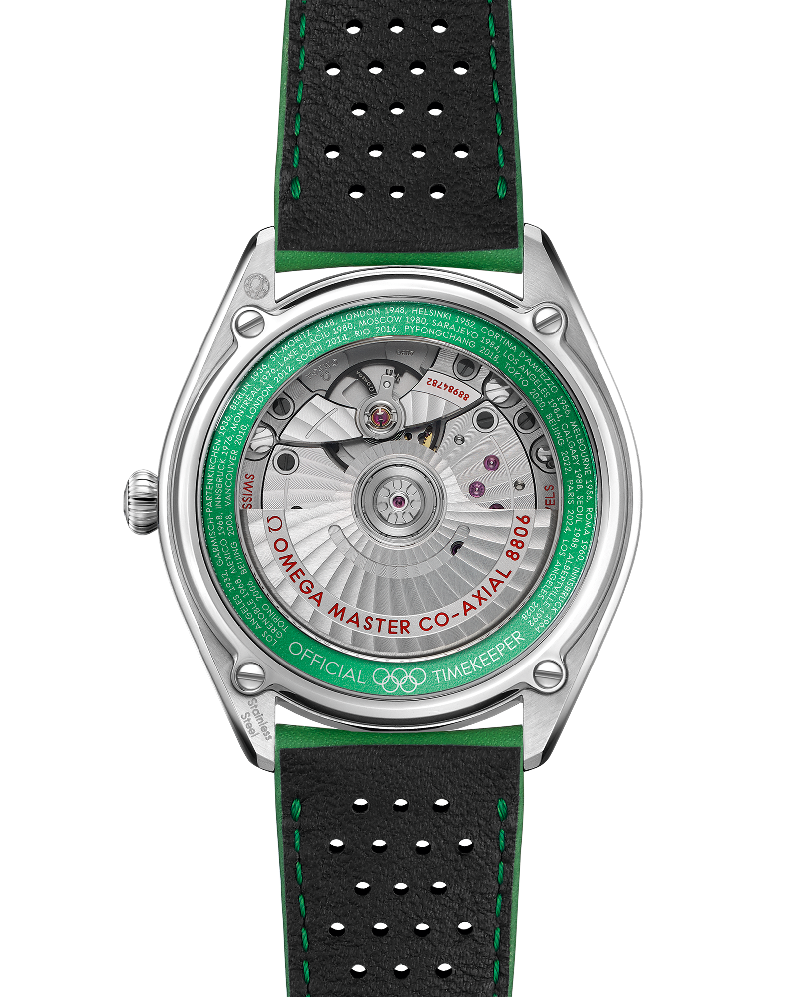 海马系列 奥运会正式计时 39.5毫米, 精钢表壳 搭配 皮表带 - 522.32.40.20.04.005 - 影像 2