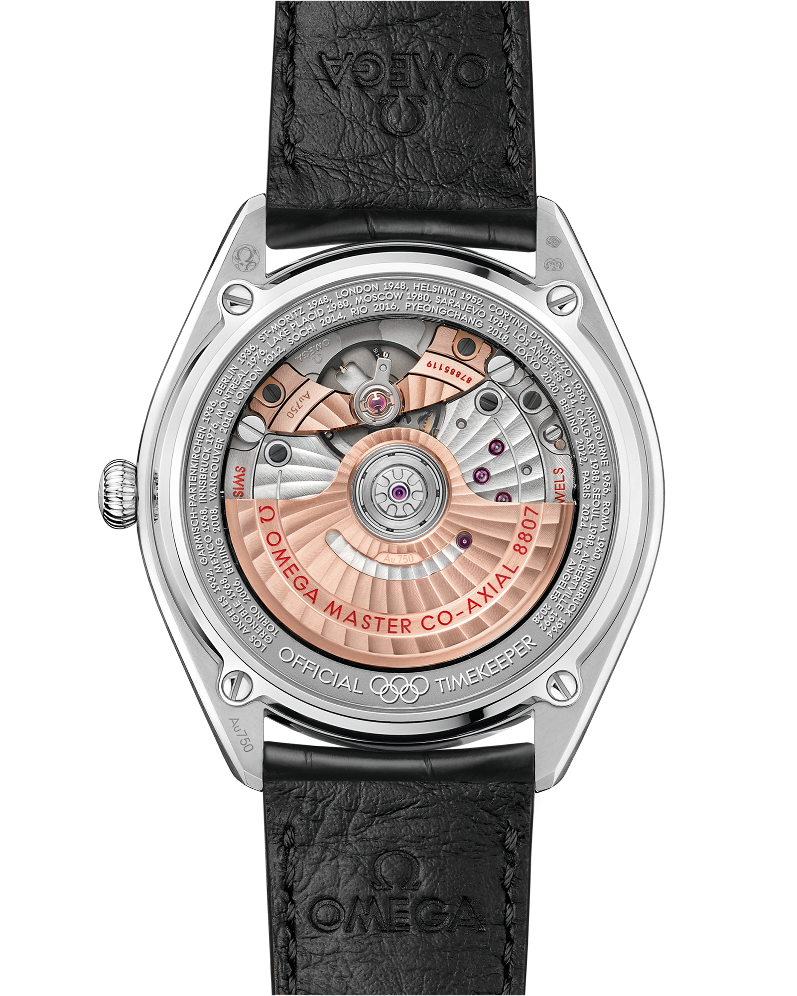 海马系列 奥运会正式计时 39.5毫米, Canopus 18k金 搭配 皮表带 - 522.53.40.20.04.002 - 影像 2