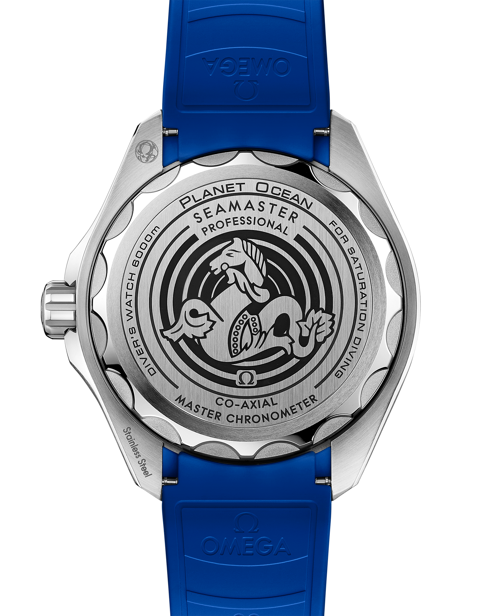 海马系列 海洋宇宙腕表 45.5毫米, O-MEGASTEEL 搭配 橡胶表带 - 215.32.46.21.04.001 - 影像 2