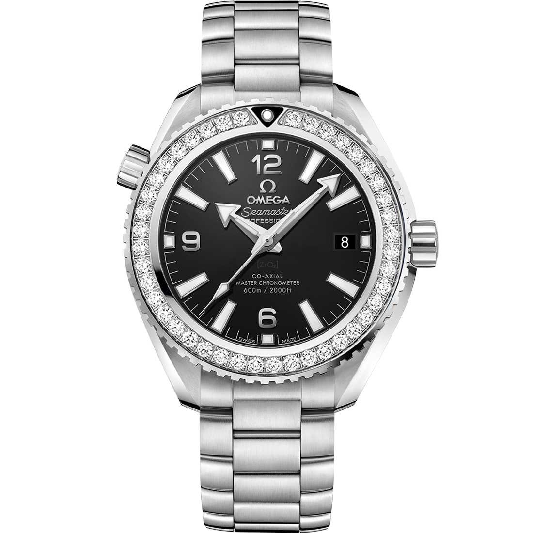 海马系列 海洋宇宙600米 39.5毫米, 精钢表壳 搭配 精钢表链 - 215.15.40.20.01.001 - 影像 1