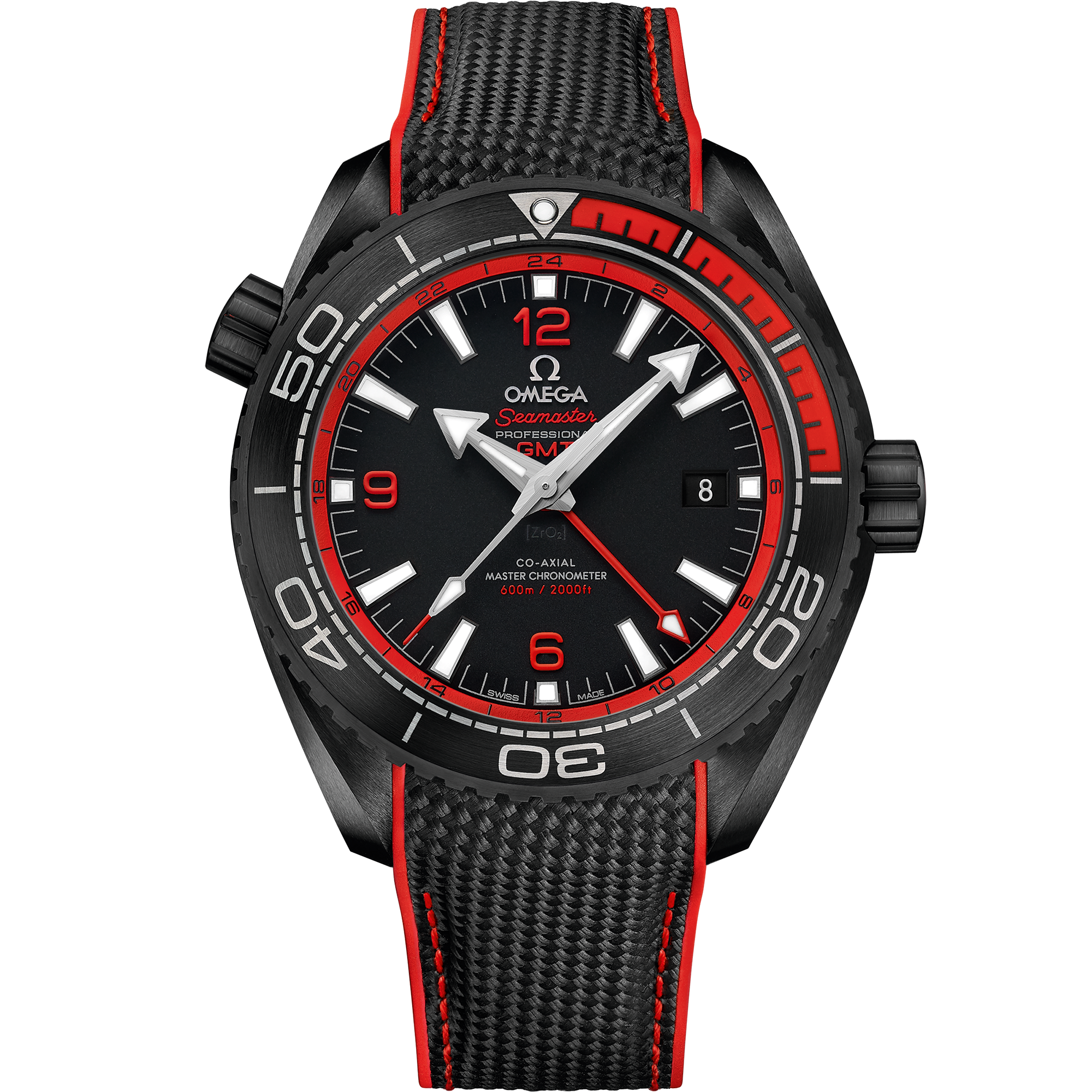 海马系列 海洋宇宙600米 45.5毫米, 黑色陶瓷表壳 搭配 橡胶表带 - 215.92.46.22.01.003 - 影像 1