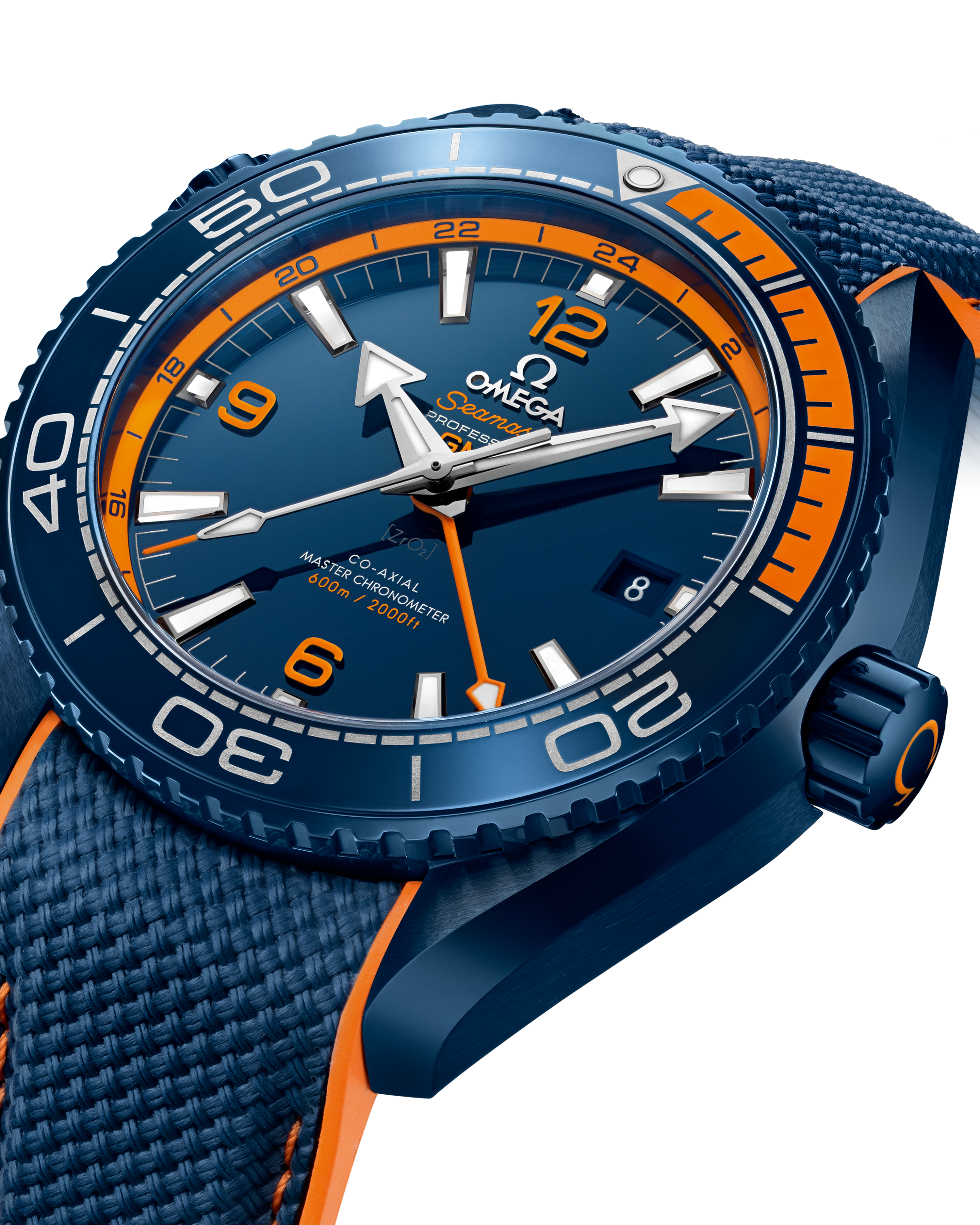 海马系列 海洋宇宙600米 45.5毫米, 蓝色陶瓷 搭配 橡胶表带 - 215.92.46.22.03.001 - 影像 3