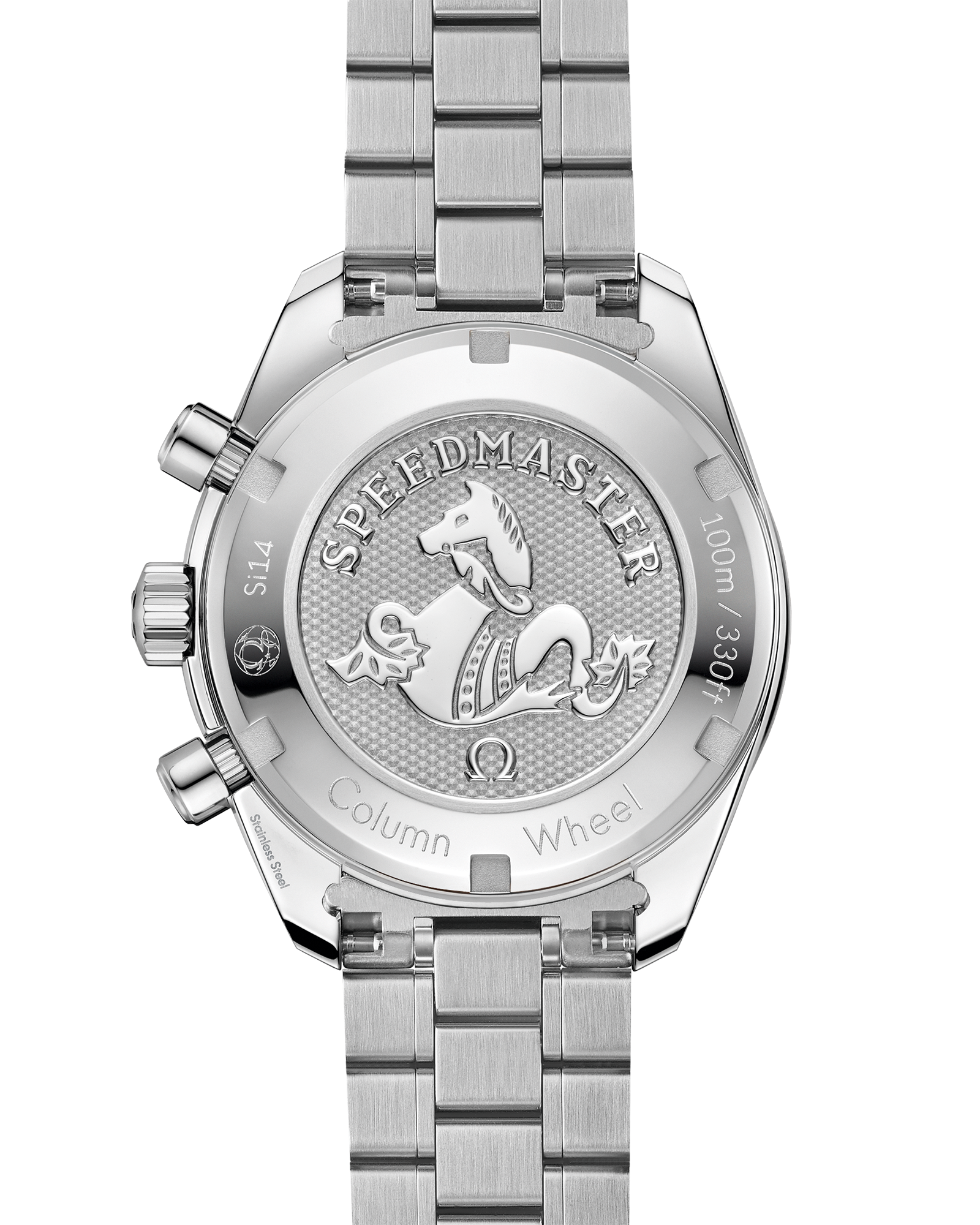 超霸系列 超霸38毫米腕表 38毫米, 精钢表壳 搭配 精钢表链 - 324.30.38.50.01.001 - 影像 2