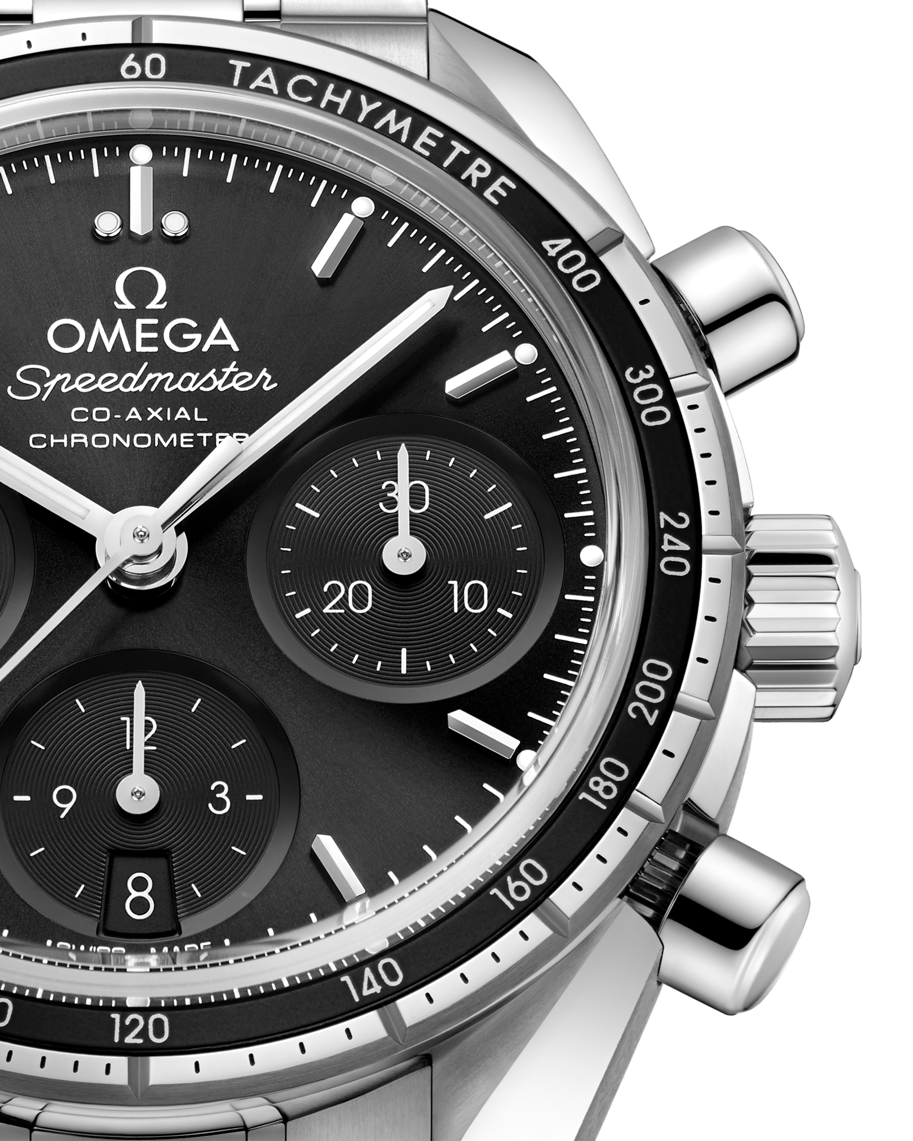 超霸系列 超霸38毫米腕表 38毫米, 精钢表壳 搭配 精钢表链 - 324.30.38.50.01.001 - 影像 3