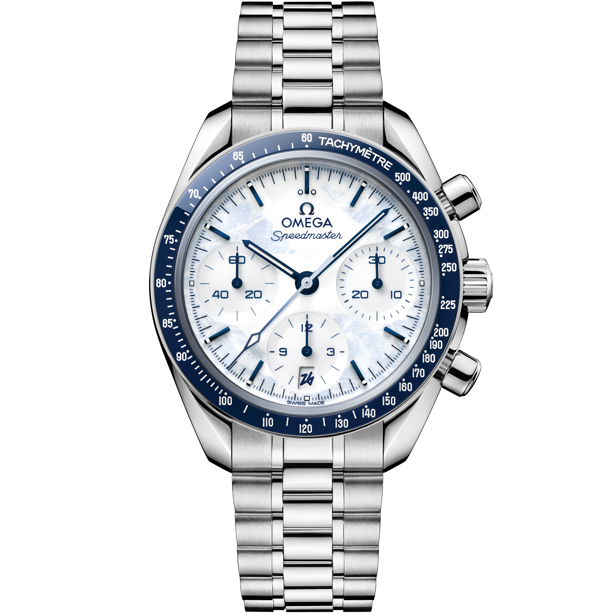 超霸系列 超霸38毫米腕表 38毫米, 精钢表壳 搭配 精钢表链 - 522.30.38.50.04.001 - 影像 1