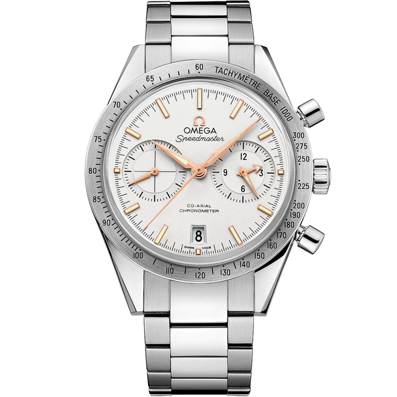 超霸系列 超霸'57腕表 41.5毫米, 精钢表壳 搭配 精钢表链 - 331.10.42.51.02.002 - 影像 1