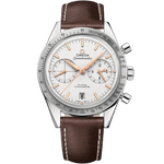 超霸<span class="nowrap">系列</span> 41.5毫米, 精钢表壳 搭配 皮表带 - 33112425102002