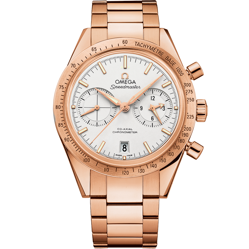 超霸系列 超霸'57腕表 41.5毫米, 红色k金表壳 搭配 红色k金表链 - 331.50.42.51.02.002 - 影像 1