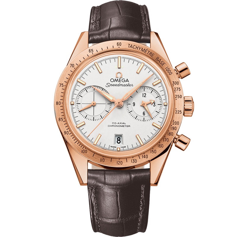 超霸系列 超霸'57腕表 41.5毫米, 红色k金表壳 搭配 皮表带 - 331.53.42.51.02.002 - 影像 1