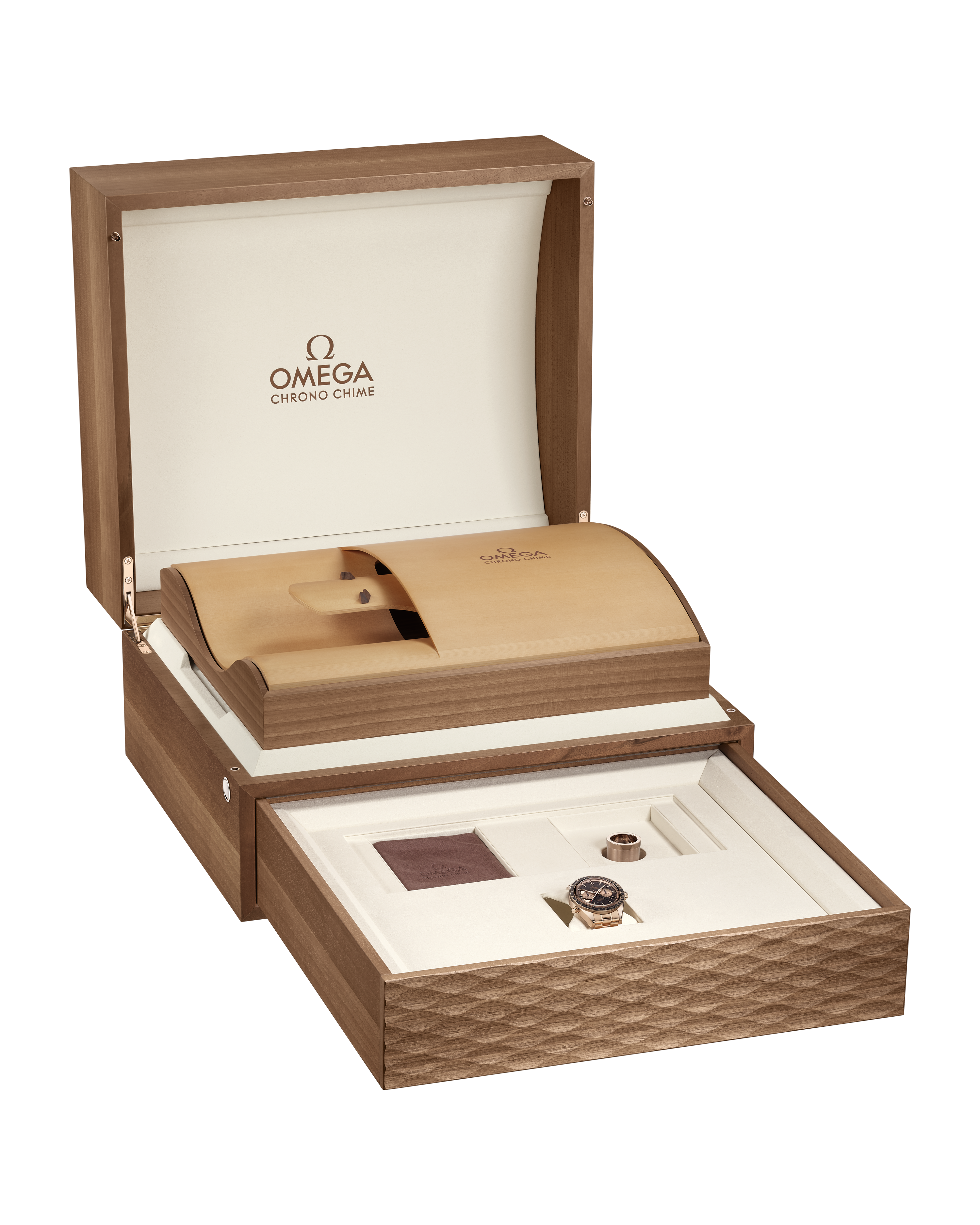 超霸系列 Chrono Chime 45毫米, Sedna™ 18k金表壳 搭配 Sedna™ 18k金表链 - 522.50.45.52.03.001 - 影像 5