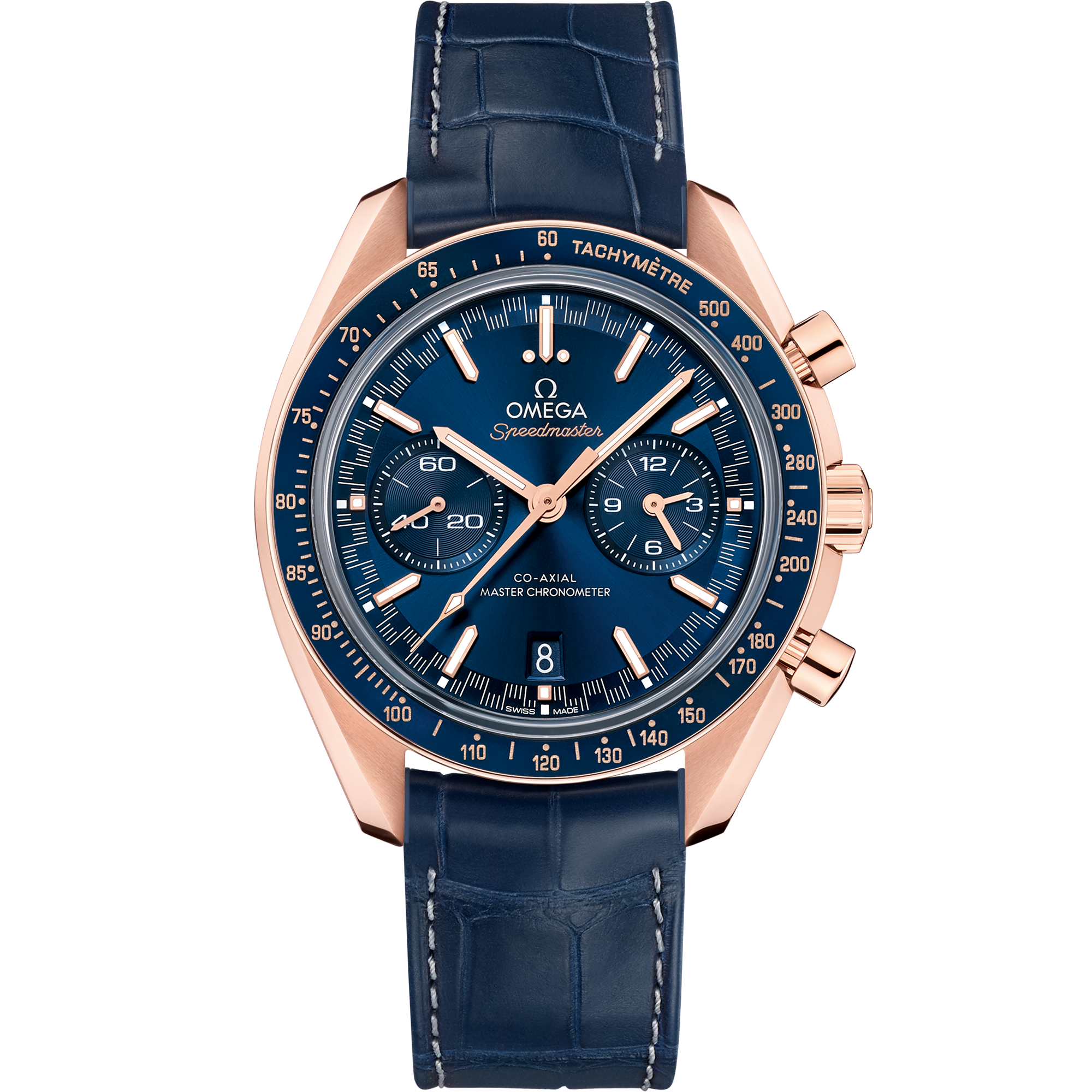 超霸系列 赛车计时表 44.25毫米, Sedna™ 18k金表壳 搭配 皮表带 - 329.53.44.51.03.001 - 影像 1