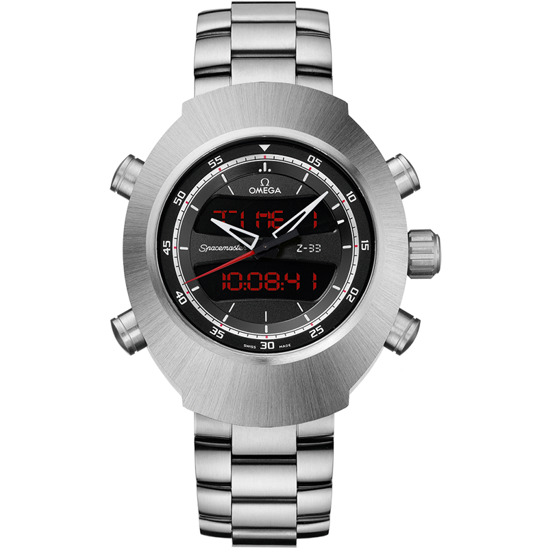 超霸系列 Spacemaster Z-33腕表 43毫米, 钛金属表壳 搭配 钛金属表链 - 325.90.43.79.01.001 - 影像 1