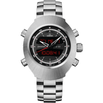 超霸<span class="nowrap">系列</span> 43毫米, 钛金属表壳 搭配 钛金属表链 - 32590437901001