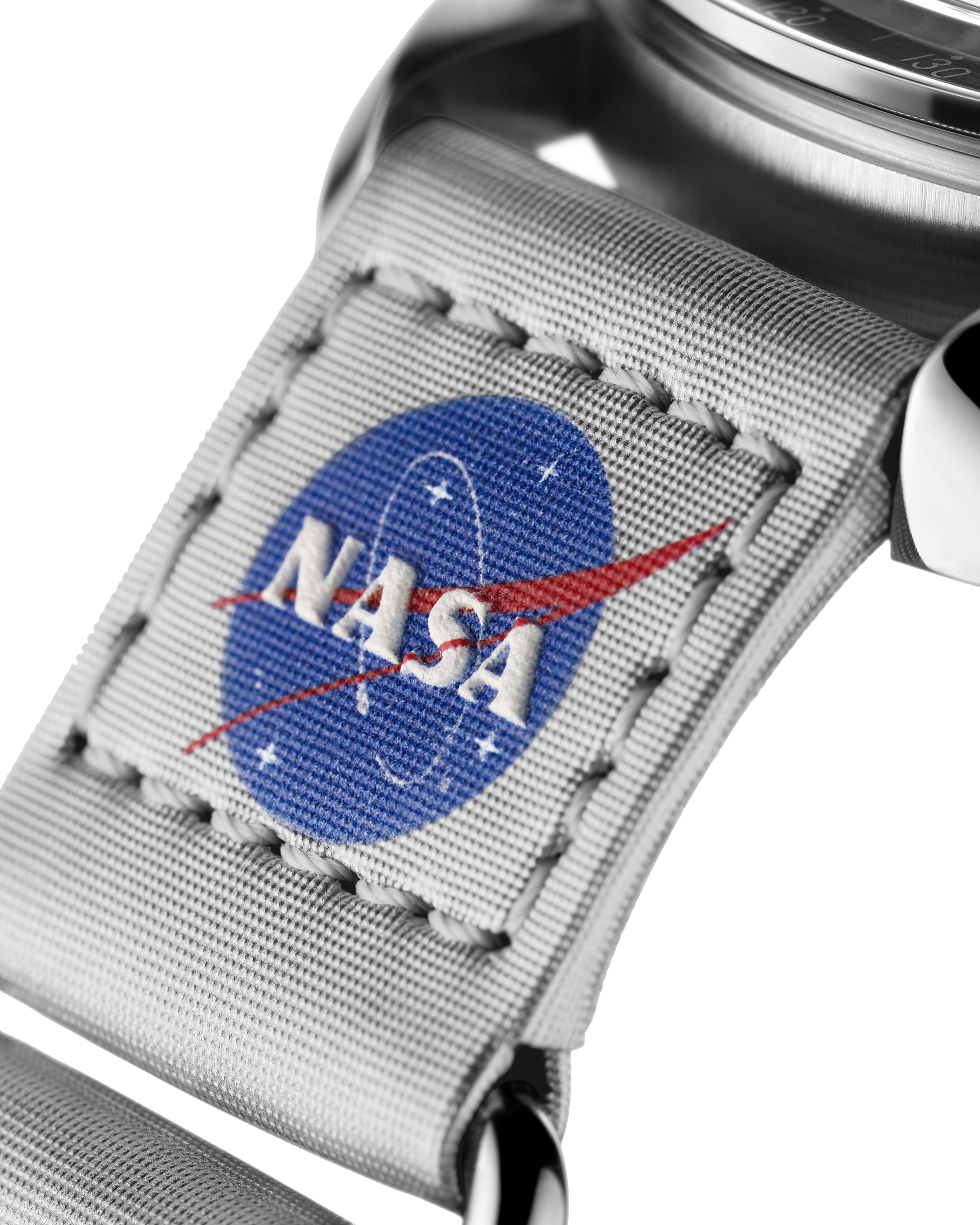 两件式表带 - 超霸月球表灰色VELCRO®Brand表带2件套 - 032CWZ016040w - 影像 2