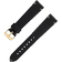 两件式<span class="nowrap">表带</span> - 黑色皮表带，搭配针扣 - 032CUZ006675W