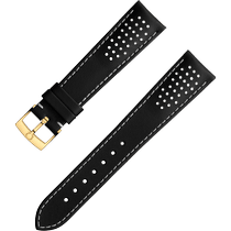 两件式<span class="nowrap">表带</span> - 黑色皮表带，搭配针扣 - 032CUZ009780W