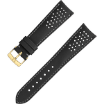 两件式<span class="nowrap">表带</span> - 黑色皮表带，搭配针扣 - 032CUZ010017W