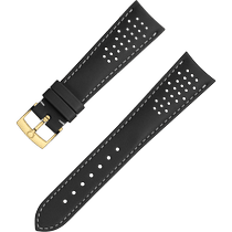两件式<span class="nowrap">表带</span> - 黑色皮表带，搭配针扣 - 032CUZ010017W
