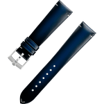 两件式<span class="nowrap">表带</span> - 蓝色皮表带，搭配针扣 - 032CUZ015962W