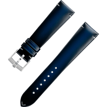 两件式<span class="nowrap">表带</span> - 蓝色皮表带，搭配针扣 - 032CUZ015962W