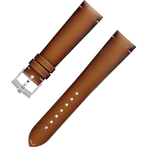两件式<span class="nowrap">表带</span> - 棕色皮表带，搭配针扣 - 032CUZ015429W