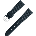 两件式表带 - 深蓝色皮表带，搭配针扣 - 032CUZ011315