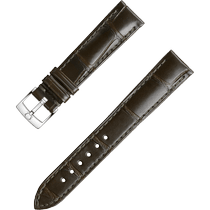 两件式表带 - 深绿色鳄鱼皮表带，搭配针扣 - 032CUZ010234