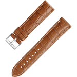 两件式表带 - 金棕色鳄鱼皮表带，搭配针扣 - 032CUZ007256