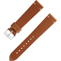 两件式表带 - 金棕色皮表带，搭配针扣 - 032CUZ006676