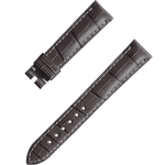 两件式表带 - 灰色鳄鱼皮表带，搭配针扣 - 032CUZ007262