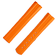 两件式<span class="nowrap">表带</span> - 橙色橡胶表带，搭配折叠表扣，适用于海马系列300米潜水表 - 032Z020499W