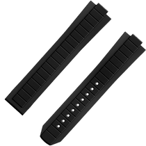 两件式<span class="nowrap">表带</span> - 黑色橡胶表带，搭配折叠表扣，适用于海马系列海洋宇宙600米腕表 - 032Z021353W