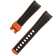 两件式<span class="nowrap">表带</span> - 黑色橡胶表带，搭配针扣，适用于海马系列海洋宇宙Ultra Deep腕表 - 032Z017365W