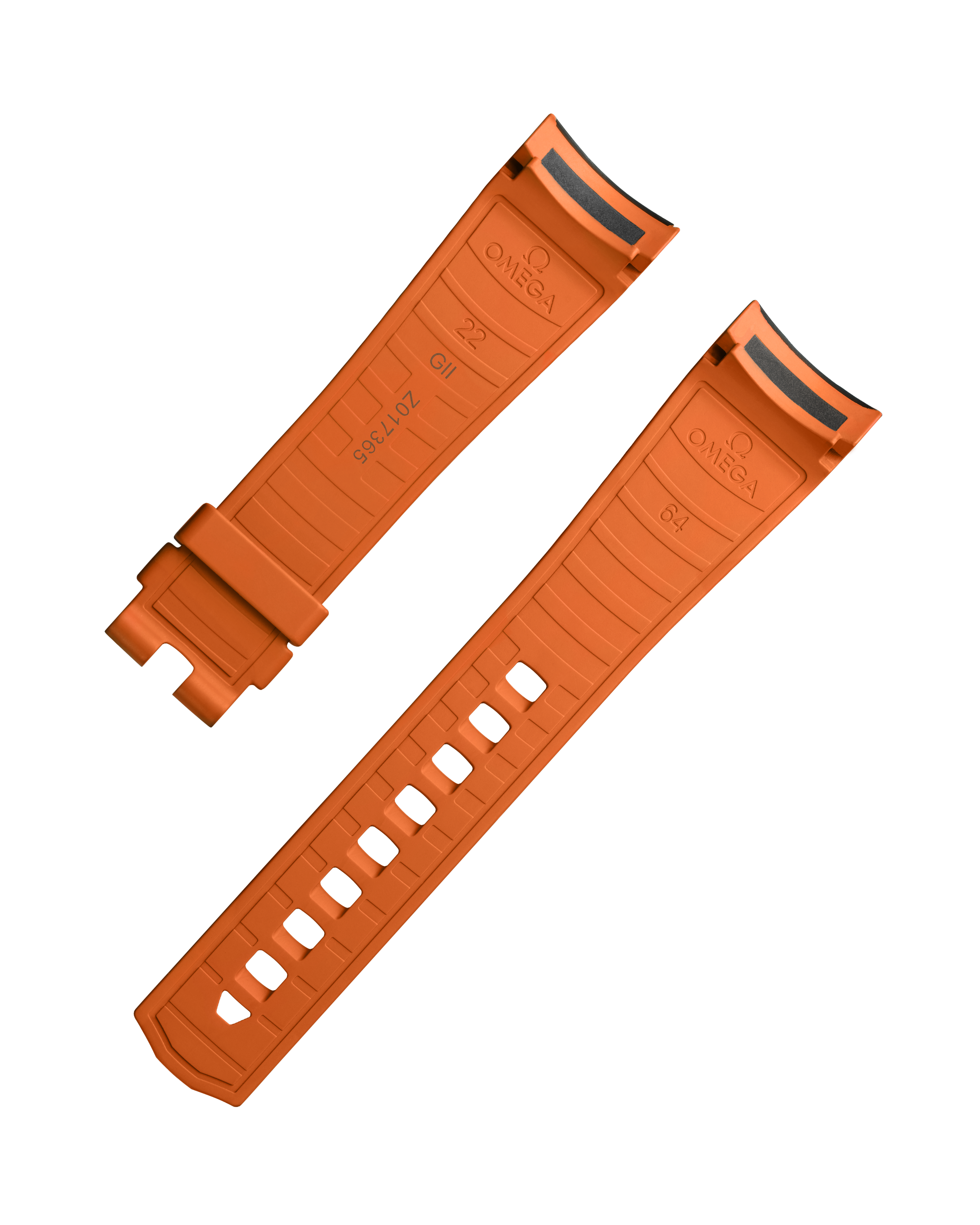 - 黑色橡胶表带,适用于海马系列海洋宇宙Ultra Deep腕表 - 032Z017365|025Z016821 - 影像 3