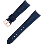 两件式<span class="nowrap">表带</span> - 科技缎面蓝色表带，搭配针扣 - 032CWZ009997W