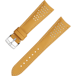 两件式表带 - 黃色皮表带，搭配针扣 - 032CUZ010014